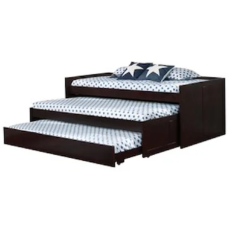 Triple Layer Daybed with Two Trundles